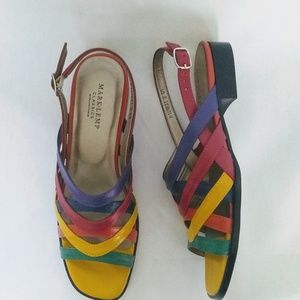 Mark Lamp Classic Walking Cradles Rainbow Sandals